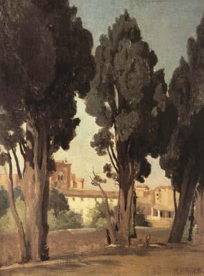 Jean Baptiste Camille  Corot Villeneuve-les-Avignon (mk11) oil painting image